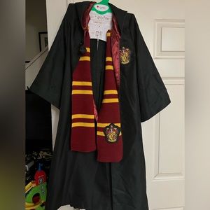Harry Potter Costume for kids- cloak, scarf, glasses, and wand